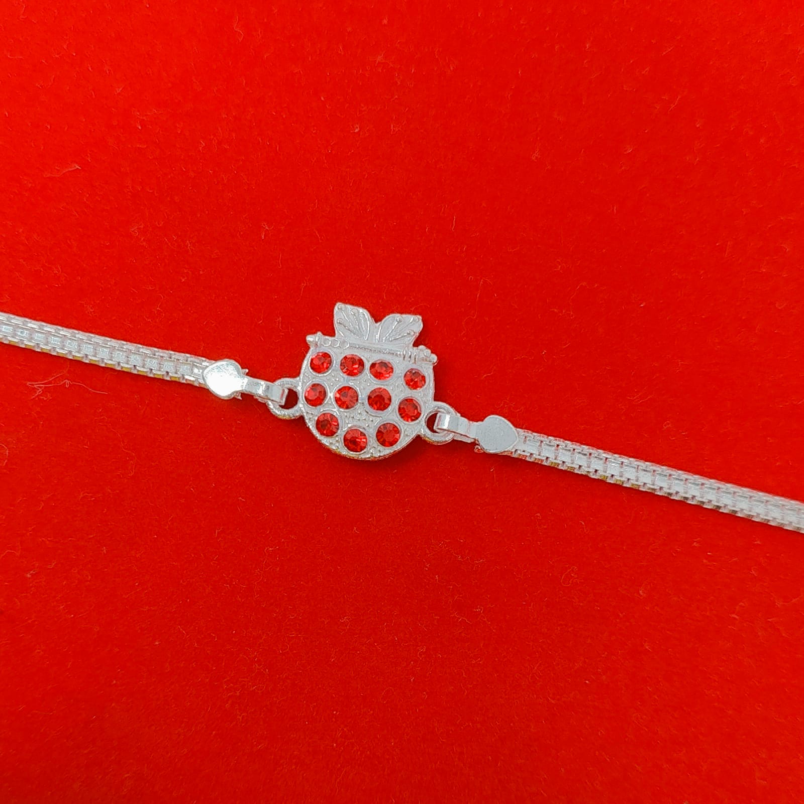 iconic silver rakhi